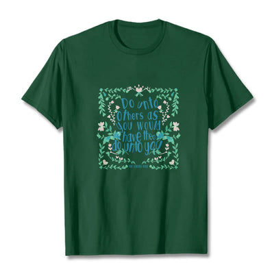 Foviel Das Goldene T-Shirt der T-Regel