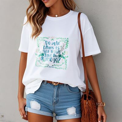 Foviel Das Goldene T-Shirt der T-Regel