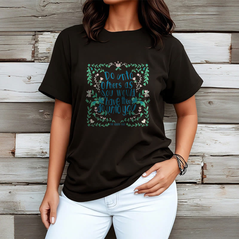 Foviel Das Goldene T-Shirt der T-Regel