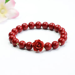 Foviel Cinnabar Rose Calm Bracelet