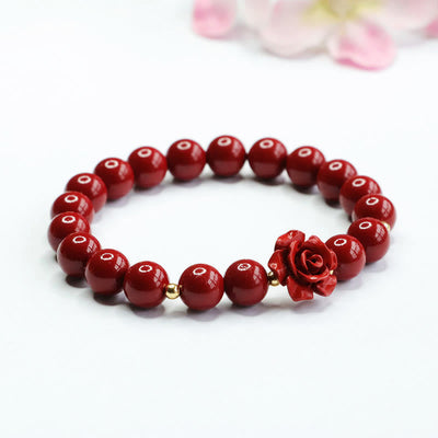 Foviel Cinnabar Rose Calm Bracelet