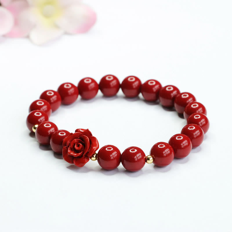 Foviel Cinnabar Rose Calm Bracelet