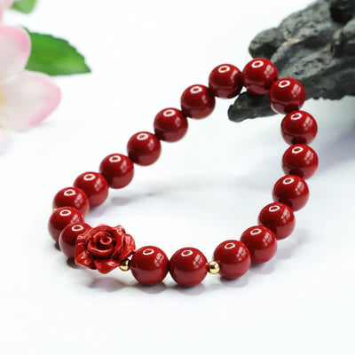 Foviel Cinnabar Rose Calm Bracelet
