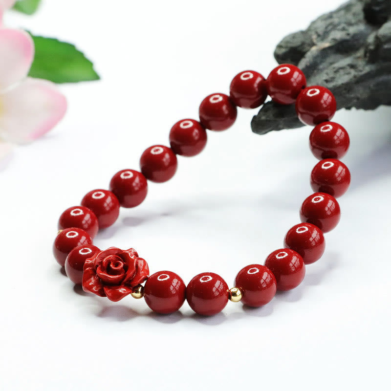 Foviel Cinnabar Rose Calm Bracelet