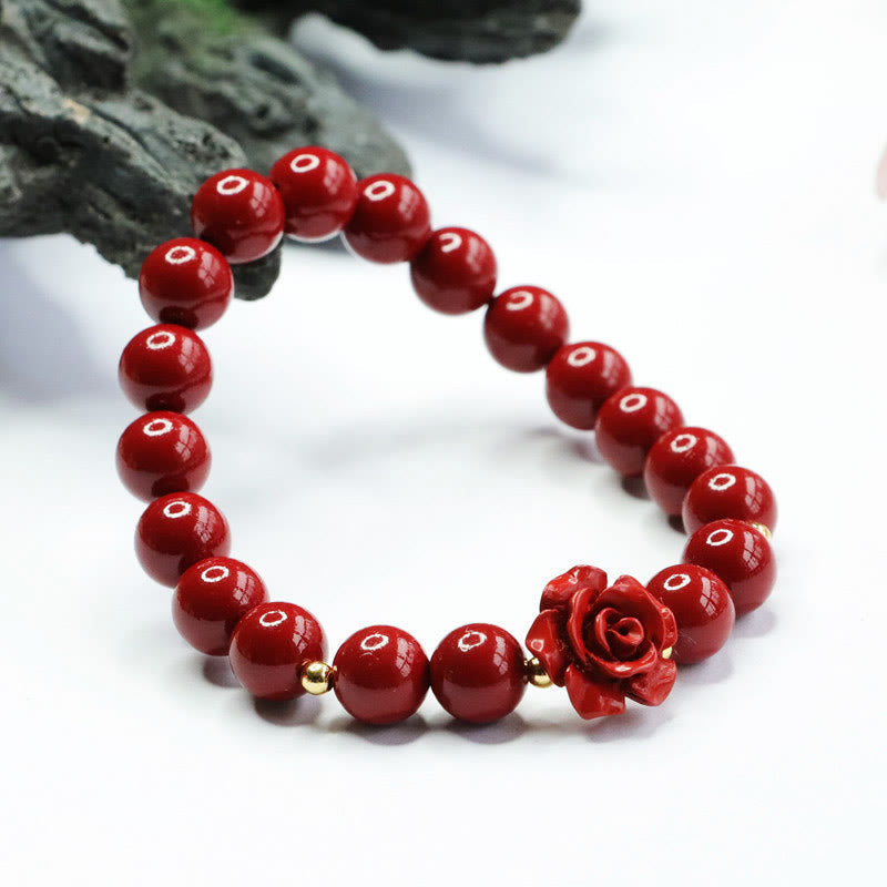 Foviel Cinnabar Rose Calm Bracelet