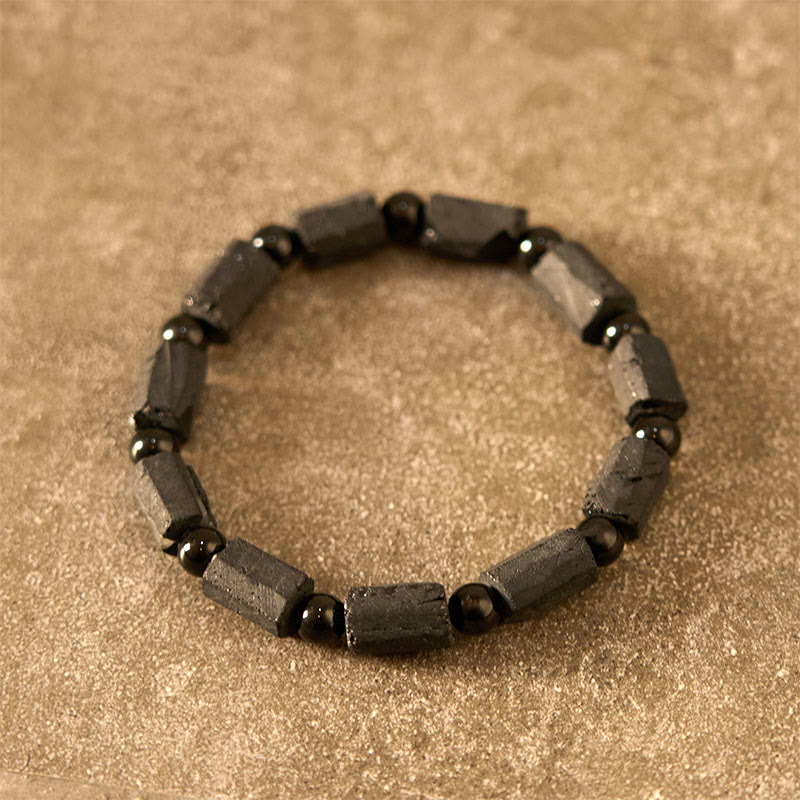 Foviel Black Tourmaline Wisdom Bracelet