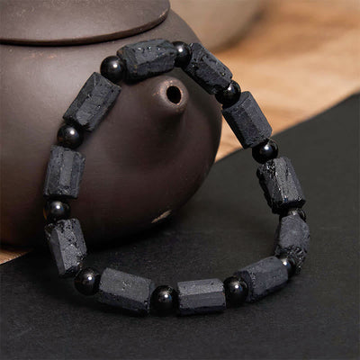 Foviel Black Tourmaline Wisdom Bracelet