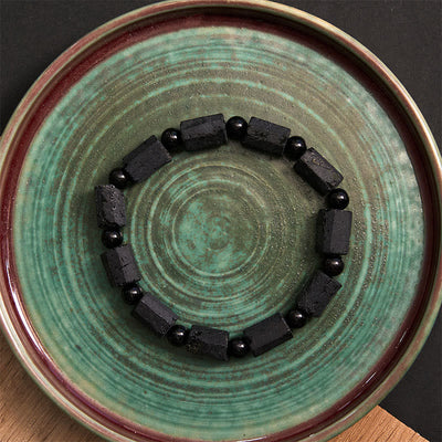 Foviel Black Tourmaline Wisdom Bracelet