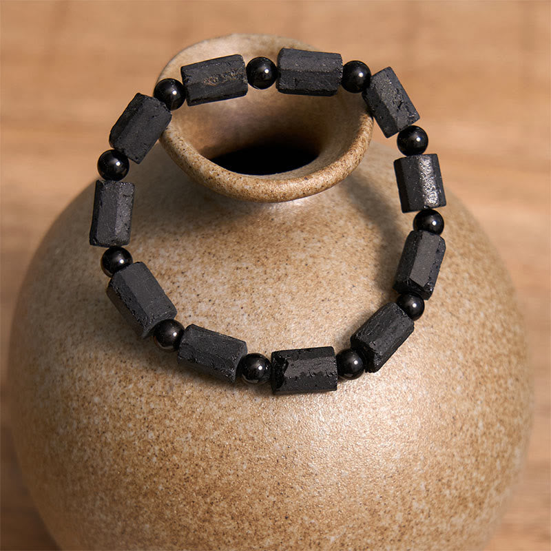 Foviel Black Tourmaline Wisdom Bracelet