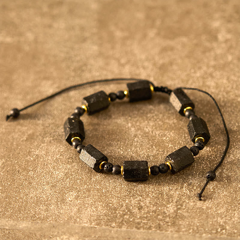 Foviel Schwarz Turmalin Liebe Armband