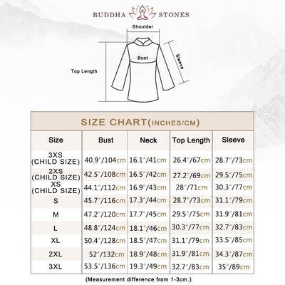 Foviel Simple Pattern Meditation Prayer Spiritual Zen Tai Chi Qigong Practice Unisex Clothing Set