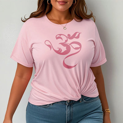 Buddha Stones Om Figure Design Cotton Tee T-shirt - image 16