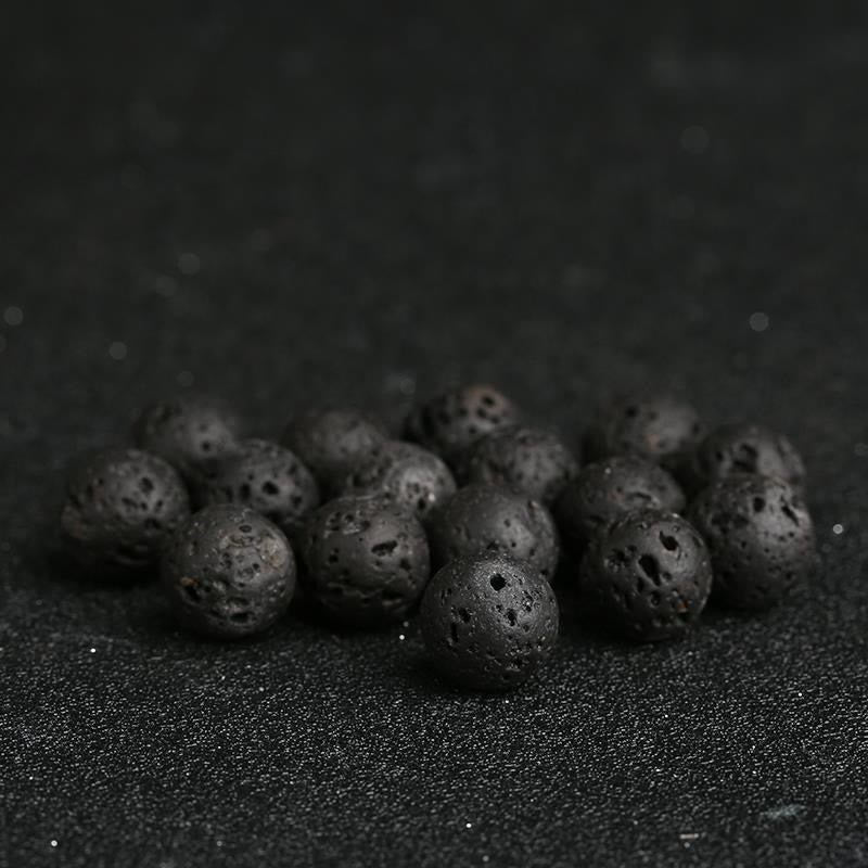 Buddha Stones Lava Rock Goldstone Blue Sandstone Healing Bracelet Bracelet BS 16