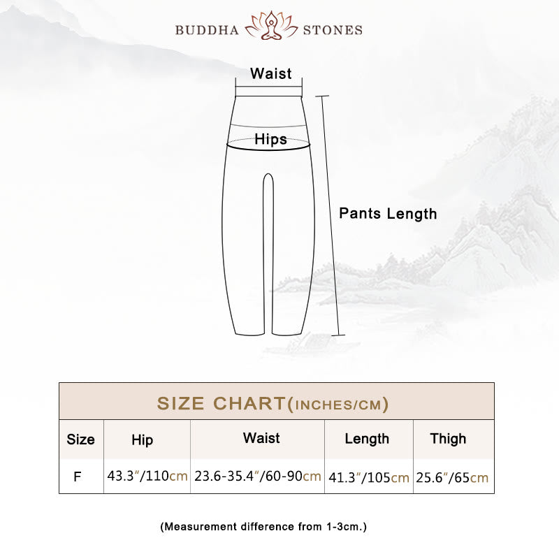 Foviel Boho Loose Round Geometric Pattern Harem Trousers Women's Yoga Pants