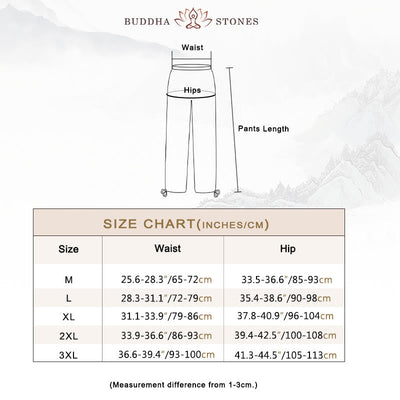 Buddha Stones Meditation Prayer V-neck Design Cotton Linen Spiritual Zen Practice Yoga Clothing Men's Set - image 5