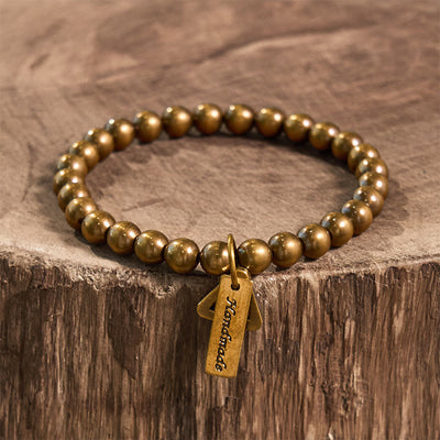 Foviel Copper Beads Balance Bracelet