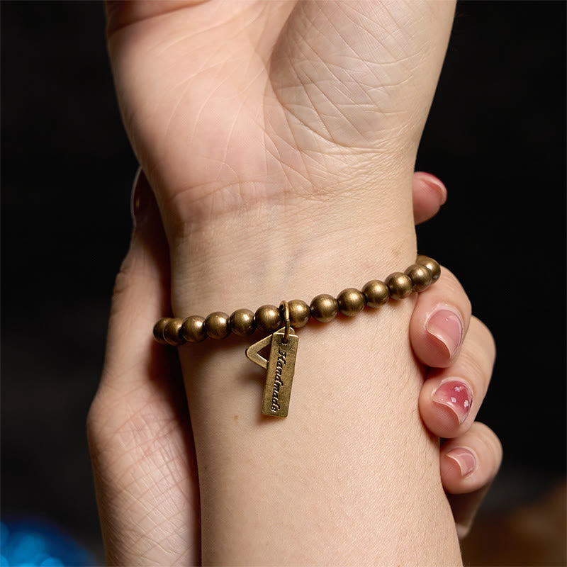 Foviel Copper Beads Balance Bracelet