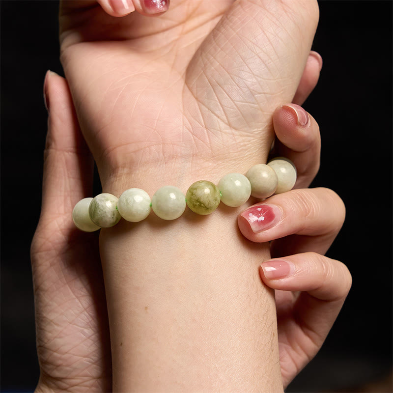 Bracelet d'abondance en jade Foviel