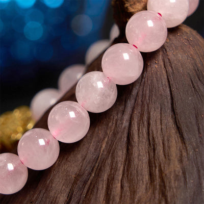 Foviel Rosa Kristall Citrin Blume Wärme Armband