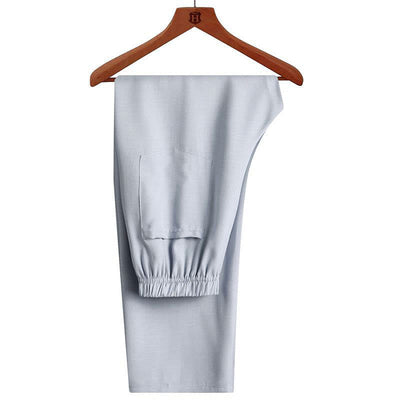 Buddha Stones 2Pcs Tang Suit Plain Color Frog-Button Men's Long Sleeve Shirt Pants Set - image 13