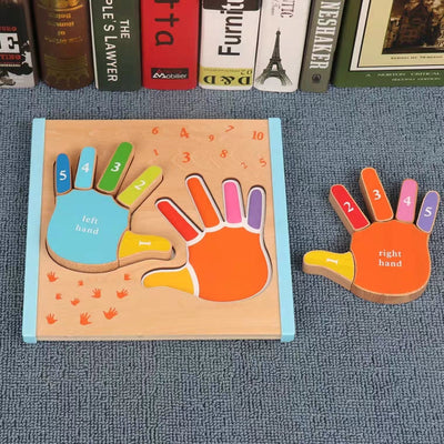 Casse-tête Montessori 3D pour les doigts et les paumes