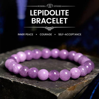 Foviel Lepidolite Inner Peace Bracelet