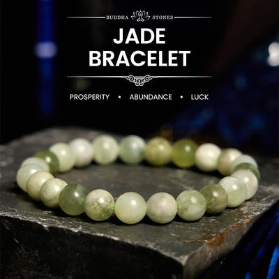 Bracelet d'abondance en jade Foviel
