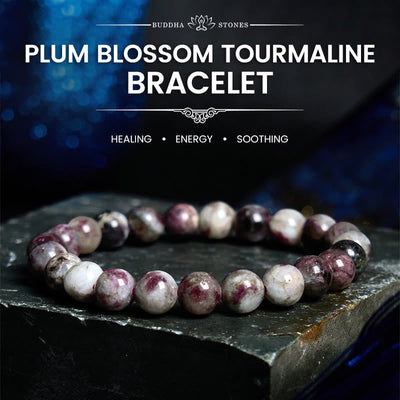 Foviel Plum Blossom Tourmaline Balance Bracelet