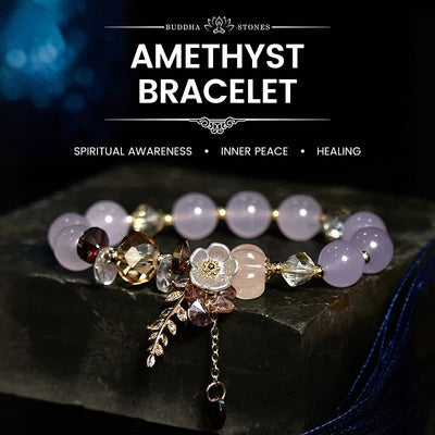 Foviel Blau Kristall Amethyst Sun Stone grüner Aventurin spirituell Armband
