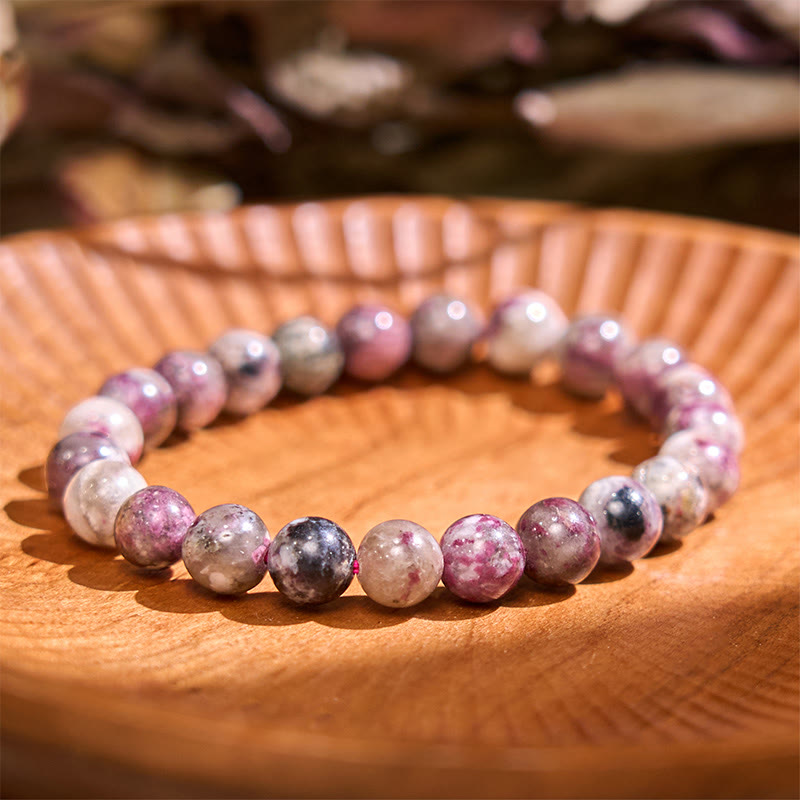 Bracelet positif en tourmaline arc-en-ciel Foviel