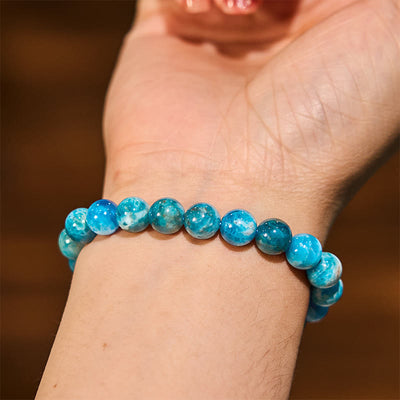 Bracelet de motivation Foviel en apatite