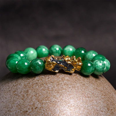 Foviel FengShui PiXiu Jade Protection Bracelet