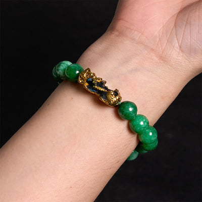 Foviel FengShui PiXiu Jade Protection Bracelet