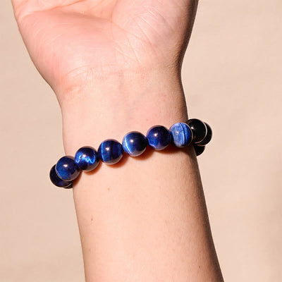 Foviel Blue Tiger Eye Protection Bracelet