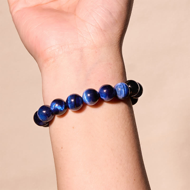 Foviel Blue Tiger Eye Protection Bracelet
