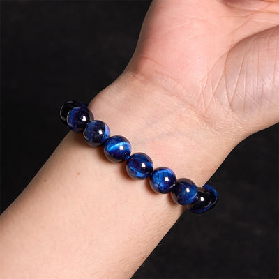 Foviel Blue Tiger Eye Protection Bracelet