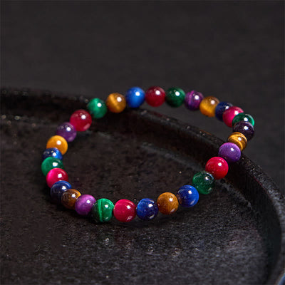 Bracelet Foviel en œil de tigre, résolution et courage
