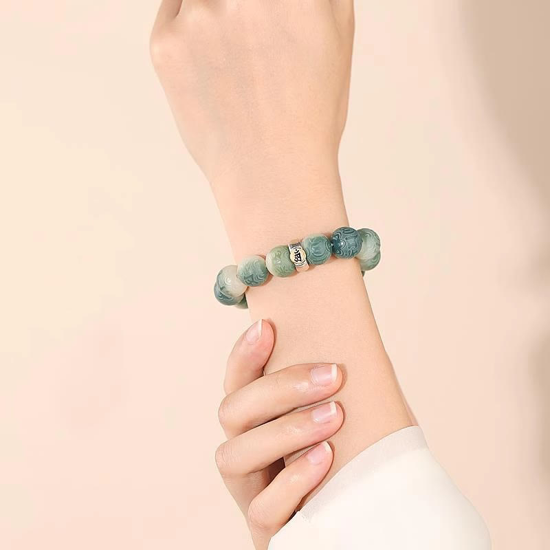 Buddha Stones Chinese Zodiac Bodhi Seed Om Mani Padme Hum Engraved Wisdom Bracelet - image 15