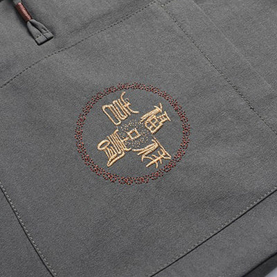 Buddha Stones Chinese New Year Embroidered Fu Tang Suit Hanfu Long Sleeve Top Pants Clothing Men's Set - image 9