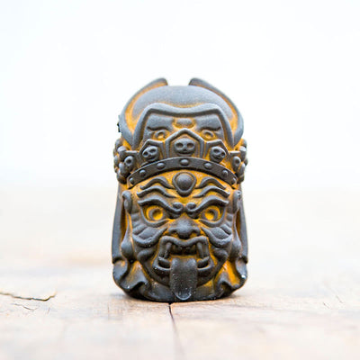 Buddha Stones Handmade Zakiram Iron Powder Rust Cast Resin Statue Zen Home Decoration Decorations BS 12