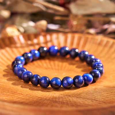 Foviel Blue Tiger Eye Protection Bracelet