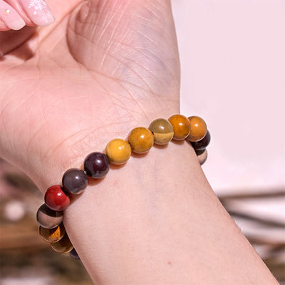 Bracelet de croissance émotionnelle en mookaïte Foviel