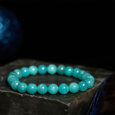 Foviel Amazonit positive Balance Armband