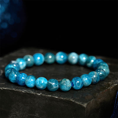Bracelet de motivation Foviel en apatite