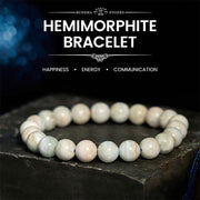 Bracelet d'énergie apaisante en hémimorphite Foviel