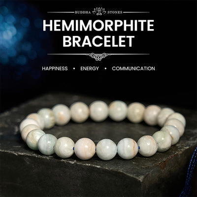 Bracelet d'énergie apaisante en hémimorphite Foviel