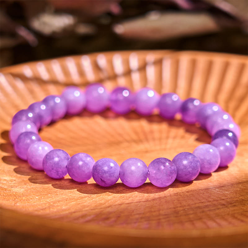 Bracelet de paix intérieure en lépidolite Foviel