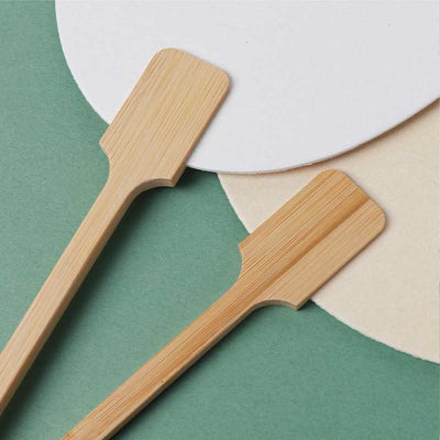 Buddha Stones DIY Chinese Lacquer Fan Blank Painting Handheld Fan Fan BS 19