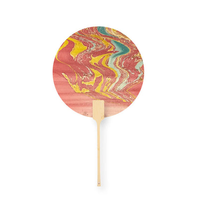 Buddha Stones DIY Chinese Lacquer Fan Blank Painting Handheld Fan Fan BS 15