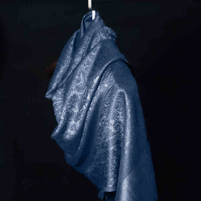 Foviel Tibetischer Cashew Jacquardigalls Schal Frühling Herbst Winter Warm Gemütlicher Schal Wrap